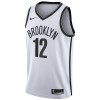 Maillot Basket Homme Brooklyn Nets Joe Harris 12 2022-23 Nike Association Edition Blanc Swingman